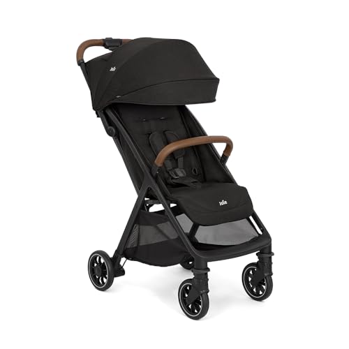 ジョイー ベビーカー パクトプロ シェール ブラック コンパクト 背面ベビーカー 新生児から 22キロまで 専用レインカバー 収納バッグ付き 1枚目 画像
