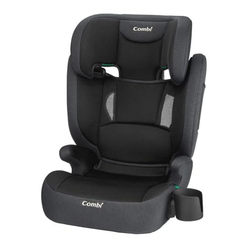 コンビ 【2025年発売 Amazon限定】R129対応ジュニアシート 3歳頃から12歳頃まで シートベルト固定 ジョイトリップ アドバンス for Kids air R129 YA ブラック 3Dメッシュシートでお尻も背中も快適 1枚目 画像