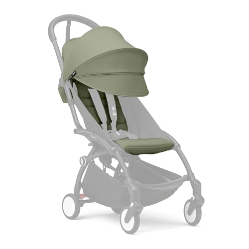 Stokke(ストッケ)【公式】YOYO ヨーヨー ベビーカー 付属品 6+ カラーパック 生後6か月から幼児まで B型 オリーブ ※本体別売り 画像1
