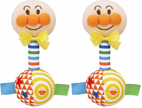 べビラボ アンパンマン らくらくにぎれる はじめてラトル (× 2) 画像1