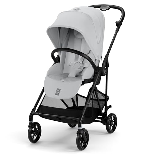 Cybex サイベックス【公式】メリオ カーボン (2025) フォググレーJP ウルトラライトベビーカー 『持って軽い。押して軽い。ずっと軽い。』(cybexオリジナルリフレクターバンド付き) 画像1