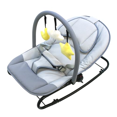 永和 ベビーバウンサー グレー ベビー用品 バウンサー ロッキングチェア 画像1