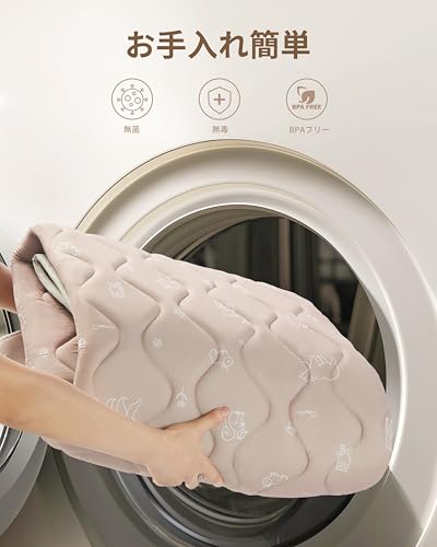 Fortella プレイマット ベビーマット 120x120x極厚2cm 折りたたみ 赤ちゃん 子供ゲームパッド 赤ちゃんプレイマット 滑り止め 防音 安全素材 一枚入り 森のイラストxブラウン 中間 画像