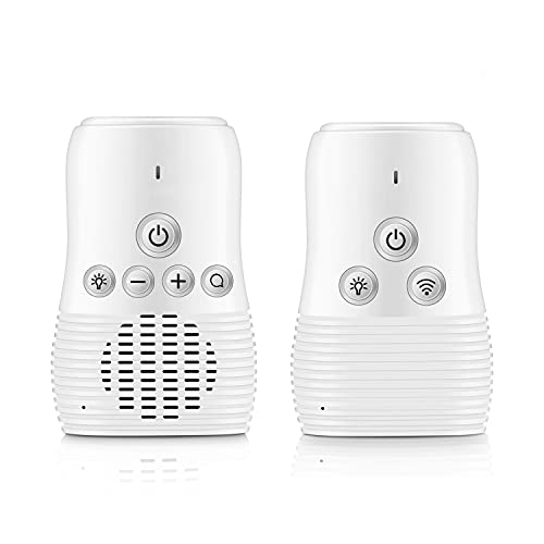 TJK オーディオモニター 音声モニター 赤ちゃんモニター ベビーモニター 双方向音声 遠隔操作 ナイトライト搭載 マイク内蔵 クリップ付き 育児/赤ちゃん/子供/ペット/老人看護 見守り/出産祝いプレゼント 画像1