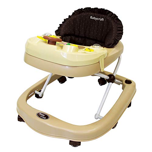 永和 ベビーウォーカー ブラウン 画像1