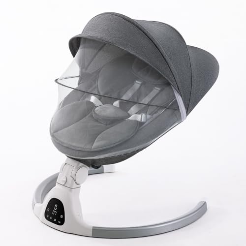 CHOZAN ベビーバウンサー 電動 オートスイング 三段高度調節 オールシーズン設計 ロッキングチェア リクライニング機能 音楽内蔵 安全ベルト SGS認証済 1枚目 画像