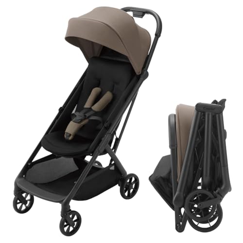 コンビ ベビーカー auto N second BQ グレージュ 生後6カ月~48カ月頃まで オートクローズ搭載でコンパクトにたためるロングユースベビーカー 1枚目 画像