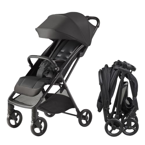 Aprica(アップリカ) B型ベビーカー ヴィット(Viit) 7か月～48か月まで 4歳まで使えるゆったりシート (ブラック) 2213403 画像1