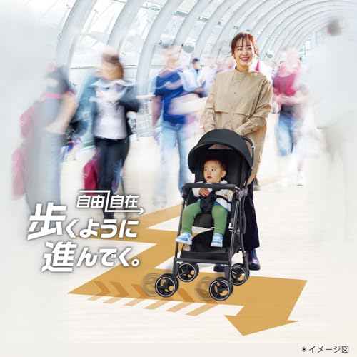 Aprica(アップリカ) B型ベビーカー マジカルエアーフリーAB 7か月~36か月まで 軽量 コンパクト 4輪フリー (ベージュ)【2024年モデル】 2202776 最後 画像