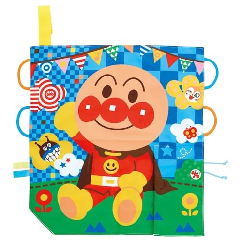 ベビラボ ~脳を育む~カシャカシャビリビリアンパンマン5way手あそびペーパー 1枚目 画像