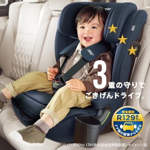 Aprica(アップリカ) チャイルド&ジュニアシート ISOFIX固定 リライド AB 15か月~12歳頃 R129適合 ロングユース チャイルドシート (ブラック) 【2025年モデル】 2219703 最後 画像