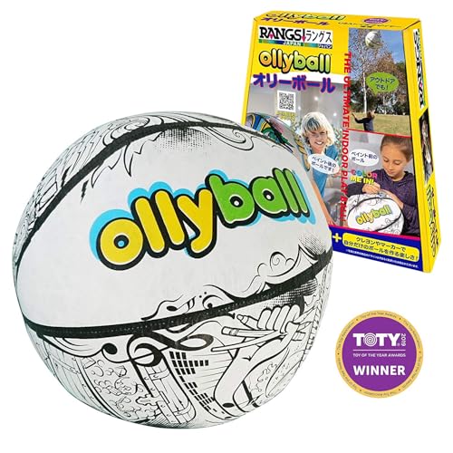 ラングスジャパン(RANGS) USAトイオブザイヤー受賞 オリーボール 室内用 直径30cm 最後 画像