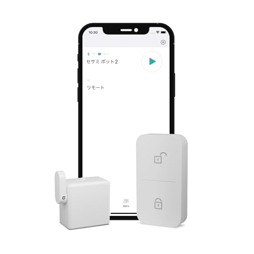 キャンディハウス(Candy House) ボット2+リモート スマートスイッチ スマートフォン対応 後付け型 画像1