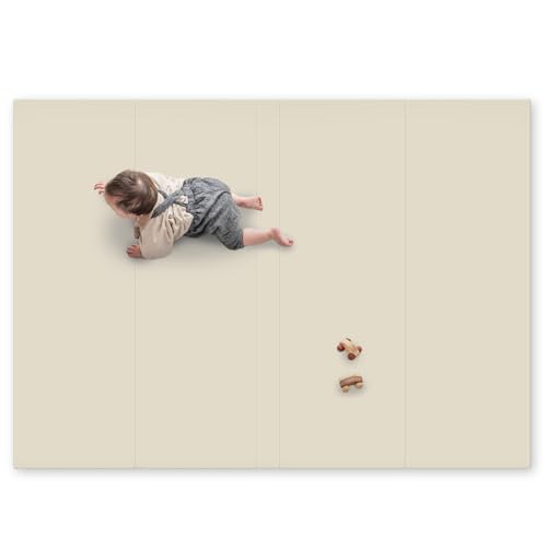 (ケラッタ) プレイマット シームレス 折りたたみ 赤ちゃん すき間ゼロでお手入れらくらく 床暖房 1級防音 防水 厚手 画像1