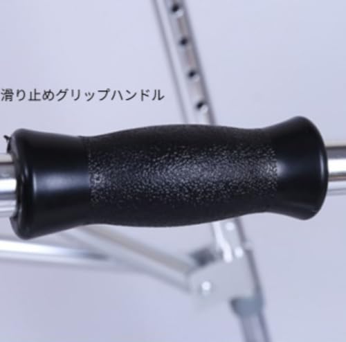 Angoda 小児用歩行器 コンパクト 一方向折りたたみ ローラー設計 高さ調整可能 シート付き リハビリ補助 トレーニング使用 (ロータイプ歩行器＋座布団) 中間 画像