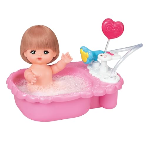 パイロット メルちゃん おせわパーツ おせわだいすきバスタブ 3歳以上 中間 画像