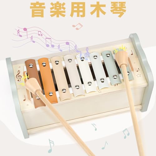 モンテッソーリ おもちゃ 男の子 女の子 知育玩具 木のおもちゃ1 2 3歳 誕生日プレゼント ハンマートイ 指先の知育 モンテッソーリ教具 早期開発 指先訓練 出産祝い 入園お祝い プレゼント 中間 画像