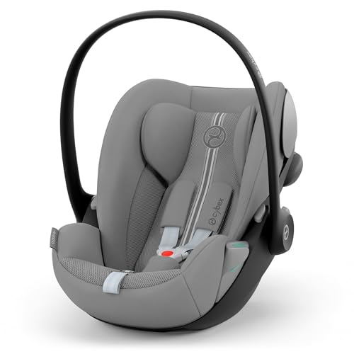 CYBEX サイベックス【公式】クラウド G i-Size ストーングレー プラスJP トラベルシステム対応、R129適合、ISOFIX固定、シートベルト固定、新生児から、モジュラーシステム(オリジナルリフレクターバンド付き) 画像1