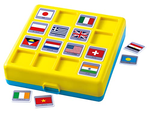 くもん出版(KUMON PUBLISHING) ロジカル国旗パズル 知育玩具 おもちゃ 4歳以上 KUMON LK-10 中間 画像