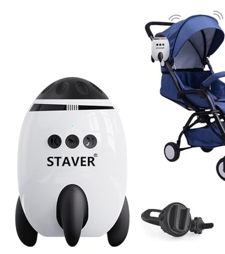 【2025年最新】 バウンサー 新生児 5段階調節 Bluetooth接続 内蔵の優しい胎内音 電動ゆりかご ベビーカーからバウンサーに変身/USB-C ポータブル スパイラルロックで取り付け簡単 ベビースリープソーザー 最大8時間連続使用 取扱説明書付き 黑 画像1