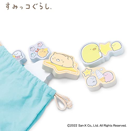 マルカ(Maruka) すみっコぐらし ほしぞらつみき おもちゃ つみき 3歳以上 192112 中間 画像