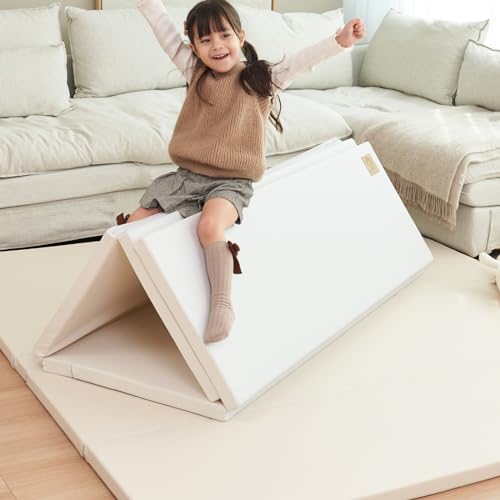 【ひよこクラブ掲載】popomi（ポポミ） 抗菌プレイマット CLEAN (ベージュ, 120×160cm) 画像1