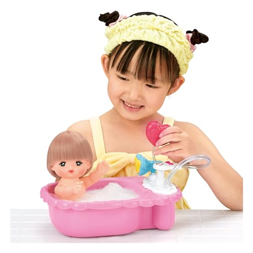 パイロット メルちゃん おせわパーツ おせわだいすきバスタブ 3歳以上 最後 画像