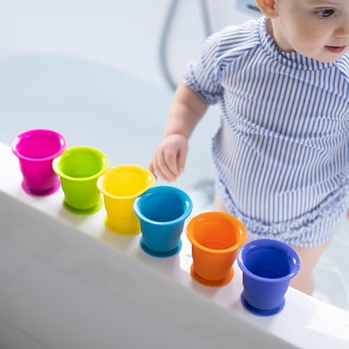 ファットブレイン(Fat Brain Toys) 赤ちゃんおもちゃ サクションカップズ 指先知育 FA183-1 正規品 中間 画像