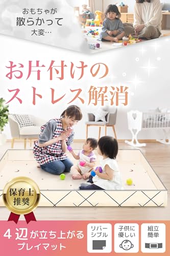 enne. プレイマット 折りたたみ 4WAY サイドガード付き 180×150cm 厚み1cm 道路 防水 防汚 滑り止め 衝撃吸収 フロアマット 床暖房対応(color：Goodnight x CityRoad（グッドナイト×シティーロード） 最後 画像