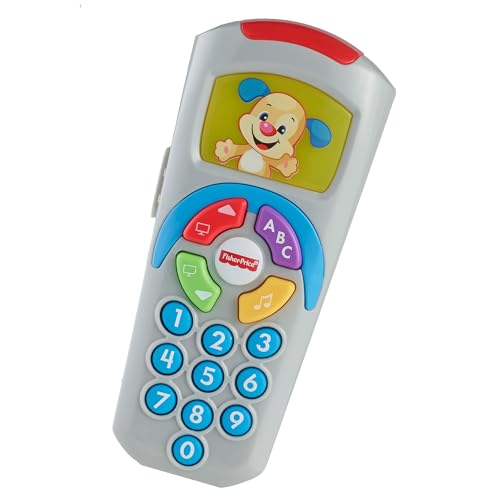 フィッシャープライス(fisher price) わんわんのバイリンガル・リモコン 赤ちゃん・幼児のおもちゃ 知育・学習玩具 数字 英語 6ヶ月から DRD26 画像1
