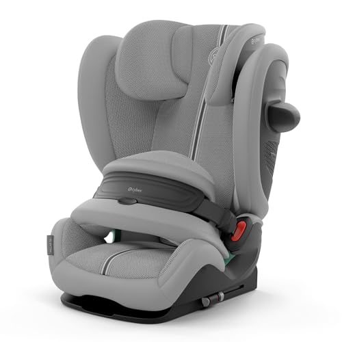 CYBEX サイベックス【公式】パラス G2 ストーングレー プラス メッシュ、150cm まで使える、チャイルドシート、ジュニアシート、15ヵ月~12歳頃まで、ISOFIX固定、R129適合 (オリジナルリフレクターバンド付き) 1枚目 画像