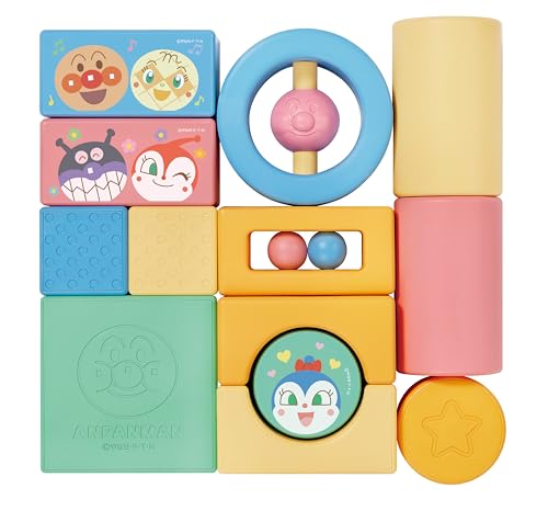 アガツマ(AGATSUMA) アンパンマン 自然の恵 お米からうまれたつみき はじめてセット （対象年齢:0ヶ月以上） 画像1