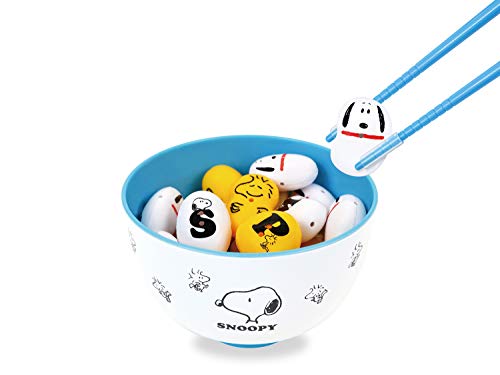 マナー豆 おはし de おべんきょう スヌーピー(ABC) 中間 画像