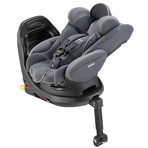 Aprica(アップリカ) チャイルドシート ISOFIX固定 フラディアプラスライト 新生児~4歳頃まで 回転式 R129適合 (ライトグレー) 【2023年モデル】 2187855 画像1
