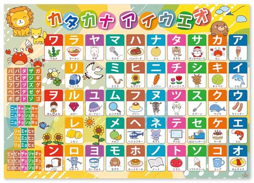 ひらがな カタカナ あいうえお 数字 アルファベット 英語 表 A2サイズ ４枚セット お風呂ポスター おもちゃ 知育 学習玩具 記号 小学校受験 幼児 学校 学習 学習ポスター 防水仕様 日本製 中間 画像