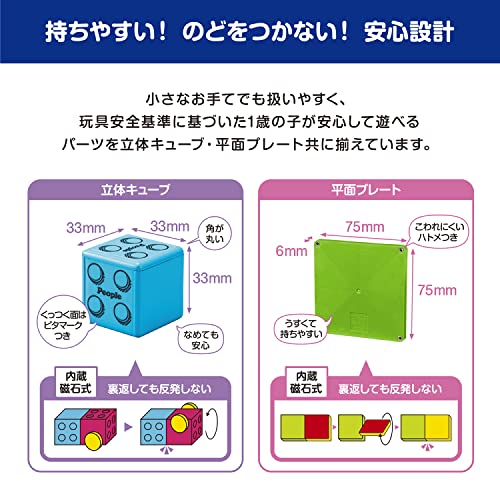 ピープル ピタゴラス(R) BASIC 1歳の知育ピタゴラス(R) [1歳] から 遊べる つくれる ひらめきが育つ PGS-118-2023 最後 画像