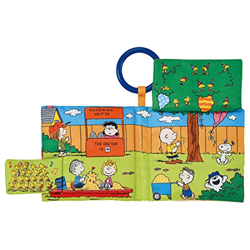 Dear Little Hands めくってパリパリいないいないばあ布えほん スヌーピー 中間 画像