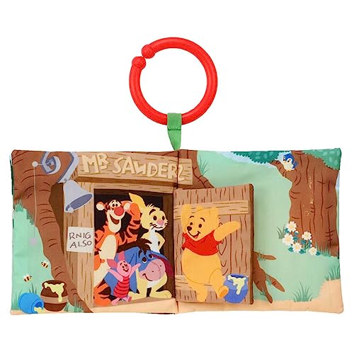 タカラトミー(TAKARA TOMY) ディズニー Dear Little Hands めくってパリパリいないいないばあ 布えほん くまのプーさん 最後 画像