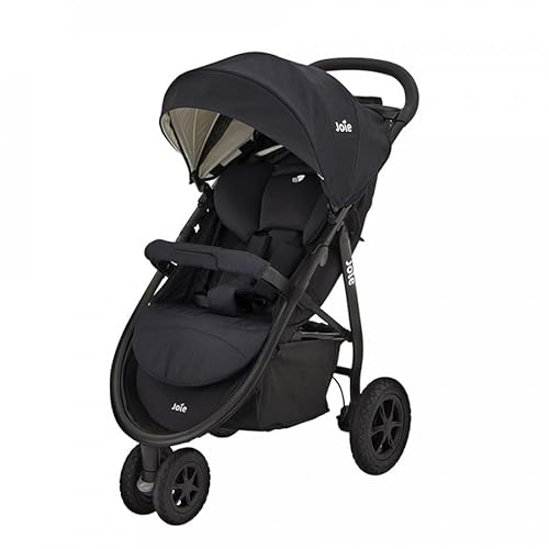 Joie ベビーカー ライトトラックス3 DLX 3輪ベビーカー 1か月~(ブラック) 画像1