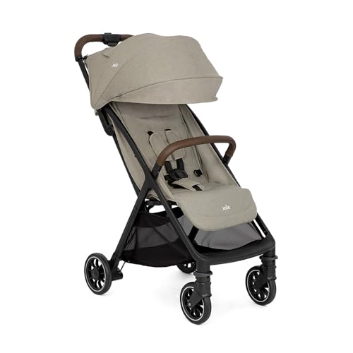 ジョイー ベビーカー パクトプロ オーク ベージュ コンパクト 背面ベビーカー 新生児から 22キロまで 専用レインカバー 収納バッグ付き 1