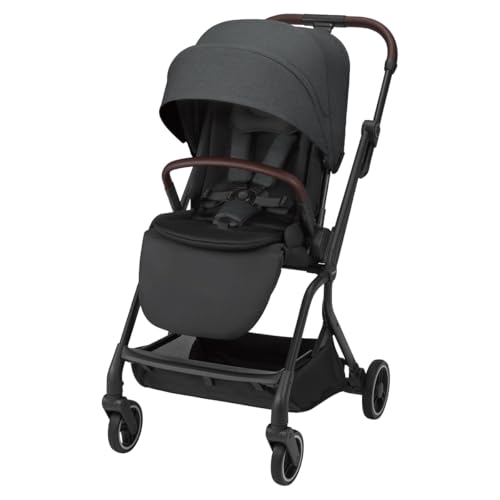 Combi コンビ 両対面ベビーカー auto N first BN ブラック 生後1カ月～48カ月頃まで オートクローズ搭載でコンパクトにたためるロングユースベビーカー 1