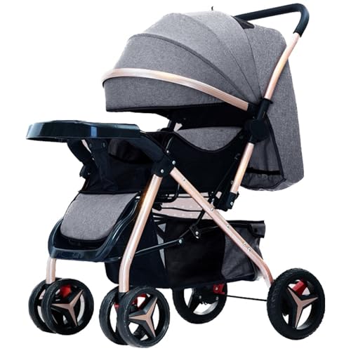 ベビーカー A型/B型 コンパクト baby car baby stroller ベビーカー 新生児 折りたたみ リクライニング 36か月まで F1(グレー) 1