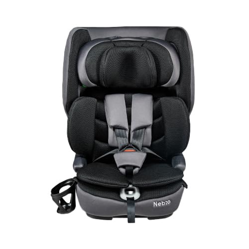 Nebio(ネビオ) 持ち運べる チャイルドシート【15か月から12歳頃まで使える】コンパクトに折りたたみ ロングユース R129/04適合モデル リクライニング ISOFIX FoldPit フォールドピット 1
