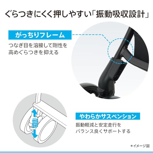 Aprica(アップリカ) A型ベビーカー ラクーナエアープラス 1か月～36か月まで 軽量 両対面 オート4輪 (グレー) 【2024年モデル】の特徴・詳細 画像