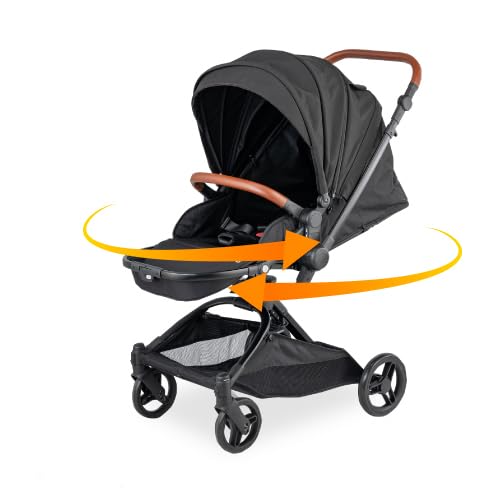 Nebio ネビオ【乗せたまま360度回転できるベビーカー】両対面式ベビーカー 軽量 折りたたみ 小回り 0歳 1歳 2歳 3歳 トウニー Tourner 1