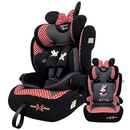 ディズニー ハーネスジュニア FIXネクスト/ミニー(スマイル) isofix 月齢15か月以上 チャイルドシート ジュニアシート r129 1