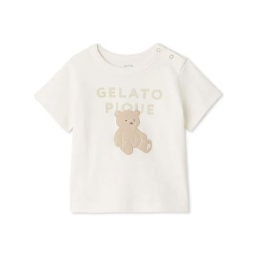 ジェラートピケ キッズアンドベイビー ベビー ぬいぐるみワンポイントTシャツ ジェラピケ ルームウェア gelato pique Kids＆Baby BABY(BE-ベージュ、80) 1