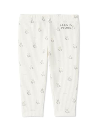 [ジェラート ピケ] BABYぬいぐるみ柄レギンスパンツ PBCP259082 ユニセックスベビー OWHT 80 1