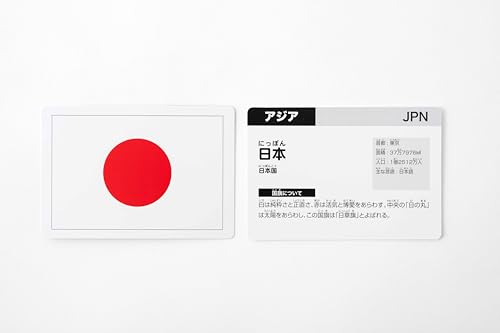 幻冬舎(Gentosha) 世界の国旗カード197 改訂3版の特徴・詳細 画像