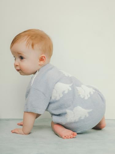 [ジェラート ピケ] BABY スムーズィーダイナソーJQDプルオーバー PBNT251485 ユニセックスベビー NVY 80の特徴・詳細 画像